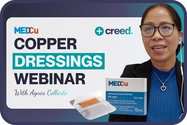 MedCu Copper Dressings - Wound | Creed Health