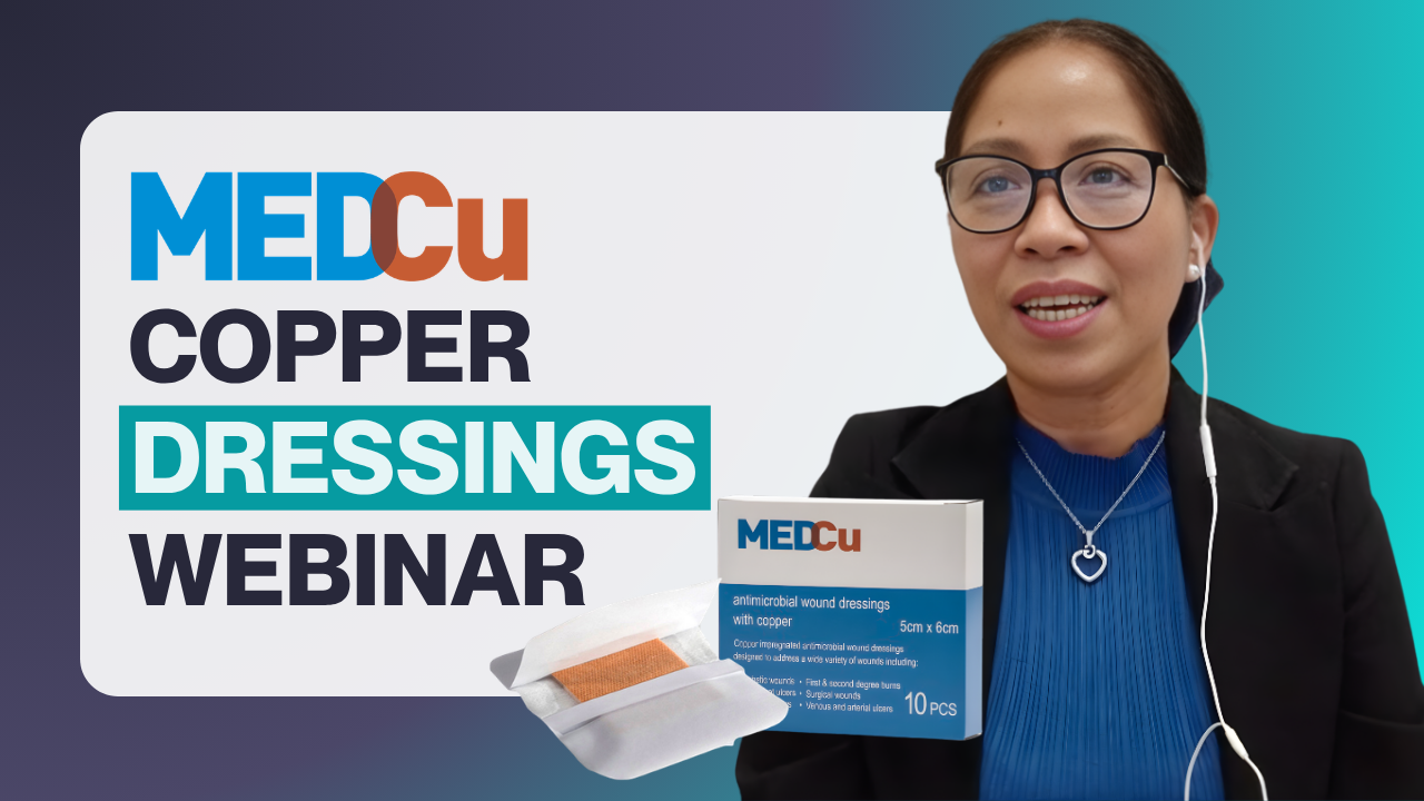MedCu Copper Dressings Webinar 290926